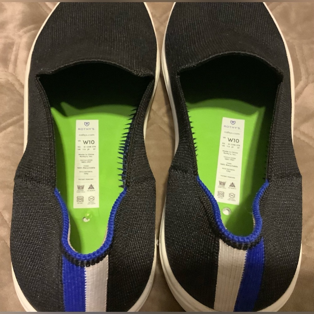 Rothys The Original Slip On Sneaker Size 10 - image 5